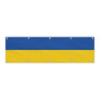 Drapeau de l'Ukraine grand format XL en polyester avec dix œillets