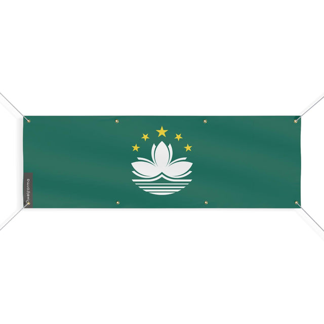 Drapeau de Macao 8 Oeillets en plusieurs tailles - Pixelforma 