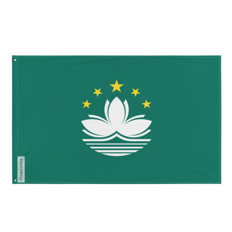 Drapeau de Macao en plusieurs tailles 100 % polyester Imprimer avec Double ourlet - Pixelforma