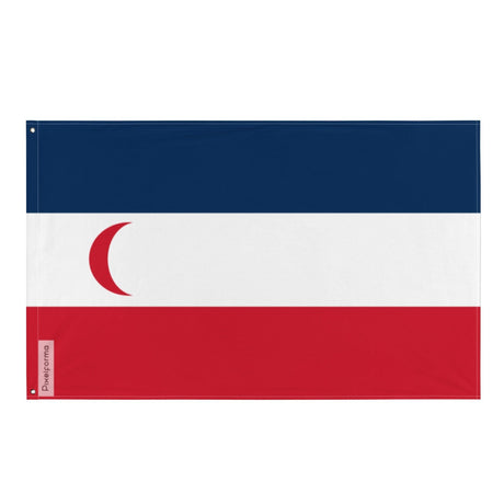 Drapeau de Madagascar sous protectorat français en plusieurs tailles 100 % polyester Imprimer avec Double ourlet - Pixelforma