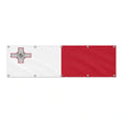Drapeau de Malte grand format XL en polyester avec dix œillets