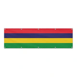 Drapeau de Maurice grand format XL en polyester avec dix œillets