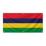 Drapeau île maurice polyester résistant aux intempéries
