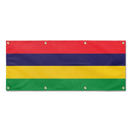 Drapeau île maurice en polyester résistant aux intempéries