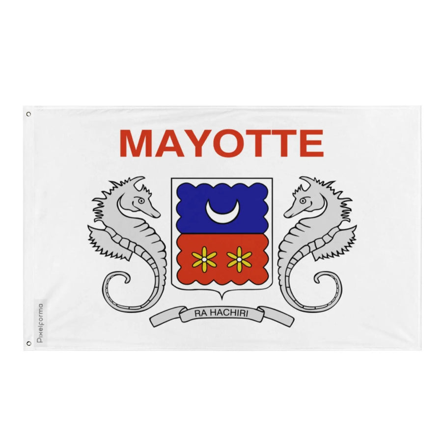 Drapeau de Mayotte – Plusieurs Tailles – Polyester Résistant