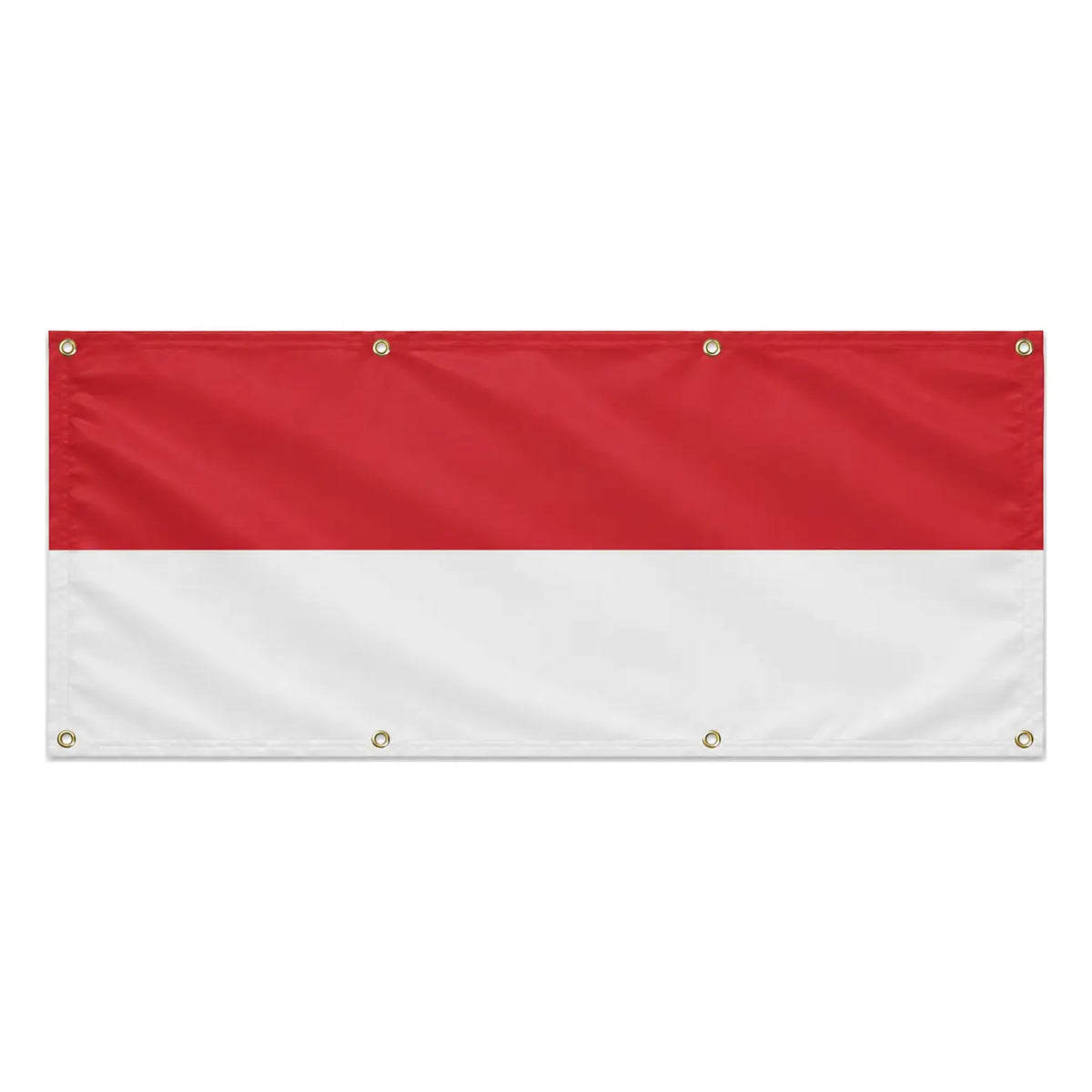 Drapeau monaco polyester résistant pour extérieur durable
