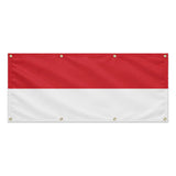 Drapeau monaco polyester résistant pour extérieur durable