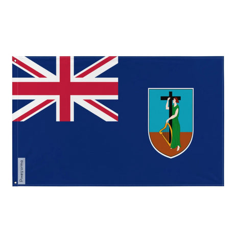 Drapeau de montserrat polyester résistant plusieurs modèles
