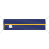 Drapeau de Nauru 10 Oeillets en plusieurs tailles - Pixelforma 