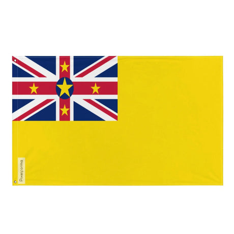 Drapeau de niue polyester résistant plusieurs modèles