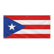 Drapeau porto rico polyester résistant aux intempéries