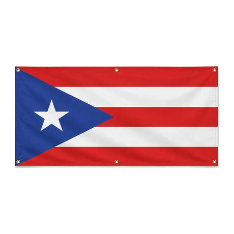 Drapeau porto rico polyester résistant aux intempéries