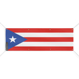 Drapeau de Porto Rico 8 Oeillets en plusieurs tailles - Pixelforma 