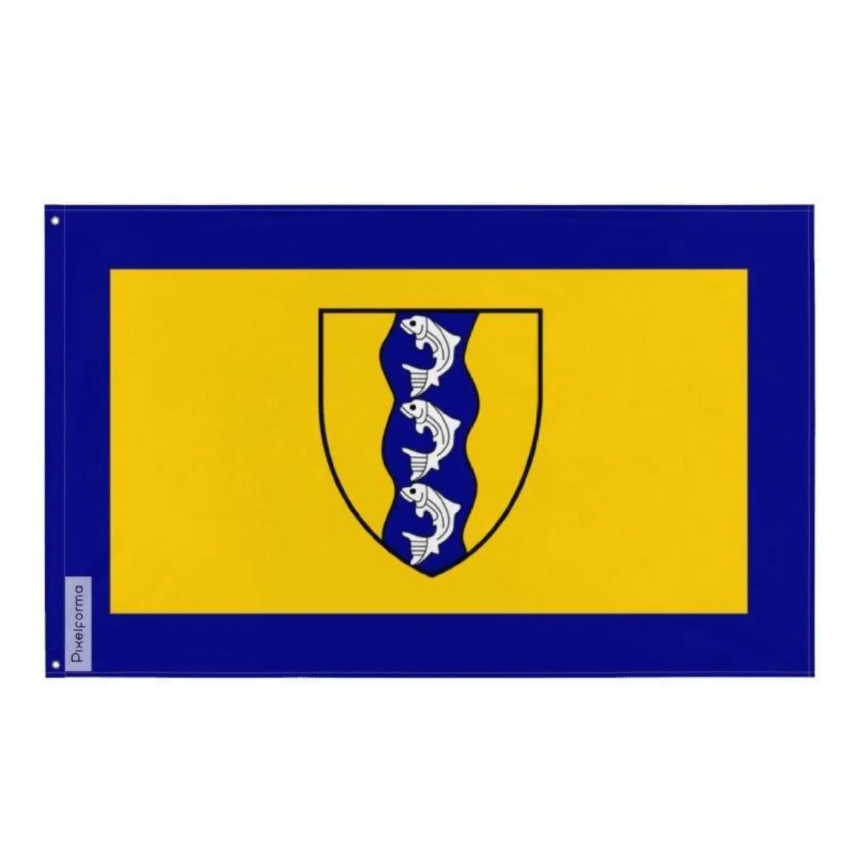 Drapeau de richmond plusieurs tailles en polyester - pixelforma