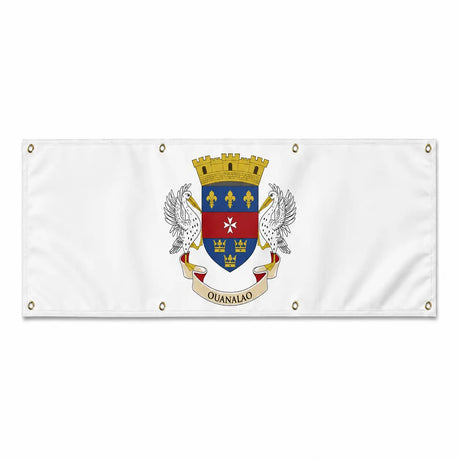 Drapeau saint-barthélemy polyester résistant aux intempéries