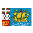 Drapeau de saint-pierre-et-miquelon polyester résistant