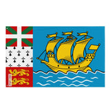 Drapeau de saint-pierre-et-miquelon polyester résistant