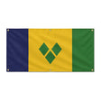 Drapeau saint-vincent-et-les-grenadines polyester résistant