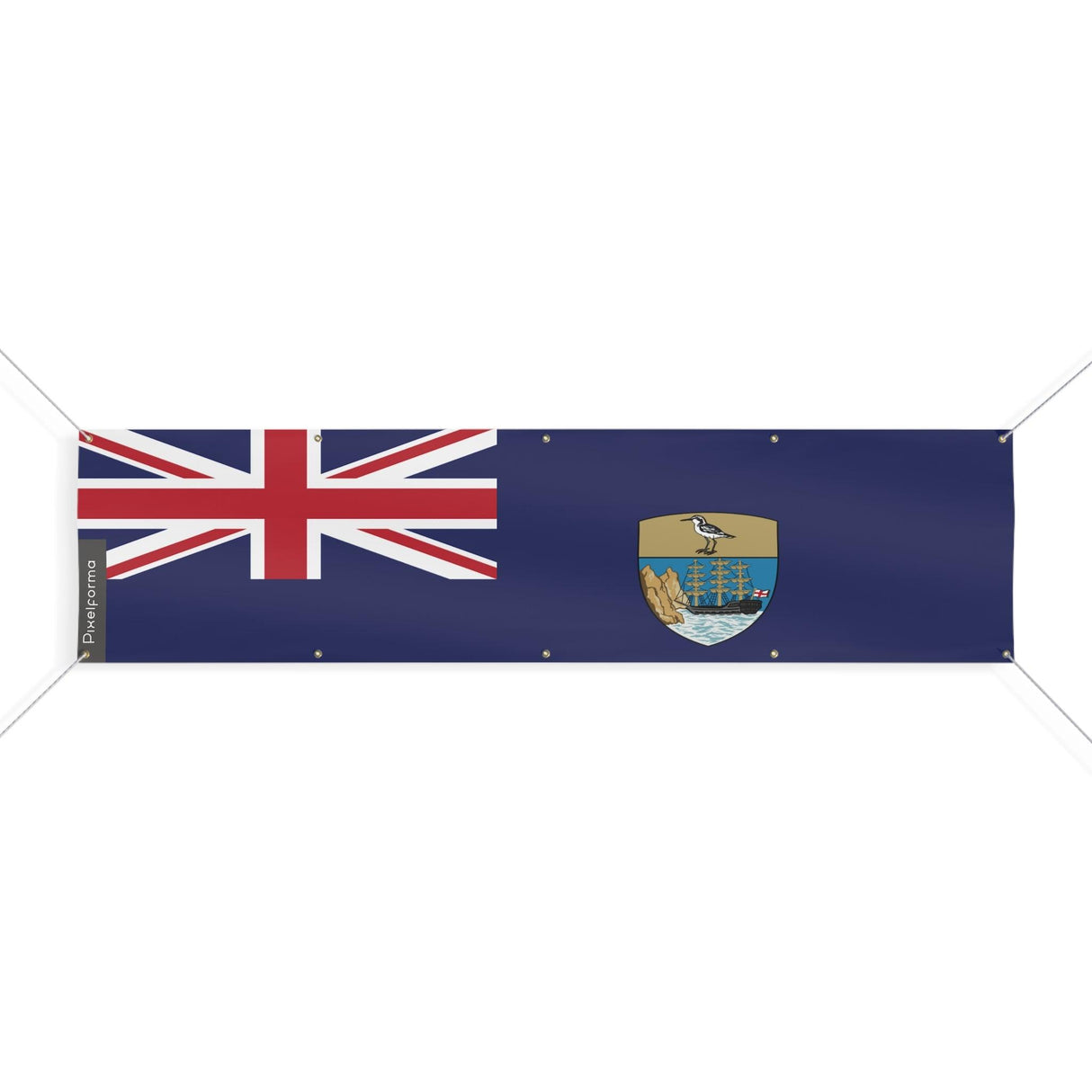 Saint Helena, Ascension and Tristan da Cunha Flag 10 Eyelets in Multiple Sizes