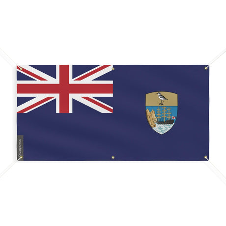 Drapeau de Sainte-Hélène, Ascension et Tristan da Cunha 6 Oeillets en plusieurs tailles - Pixelforma 