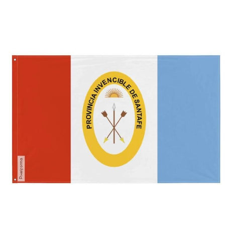 Drapeau de Santa Fe en plusieurs tailles 100 % polyester Imprimer avec Double ourlet - Pixelforma 