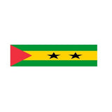 Drapeau de Sao Tomé-et-Principe 10 Oeillets en plusieurs tailles - Pixelforma 