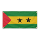 Drapeau sao tomé-et-principe polyester résistant extérieur