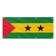 Drapeau sao tomé-et-principe polyester résistant intempéries