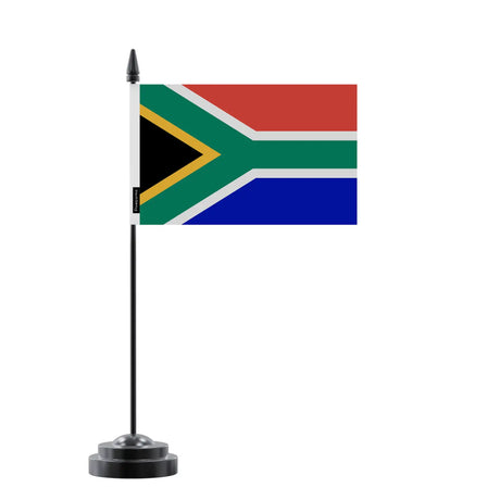 Drapeau de table afrique du sud en polyester - pixelforma