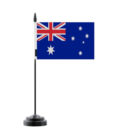 Drapeau de table australie en polyester - pixelforma