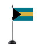 Drapeau de Table Bahamas en Polyester - Pixelforma 