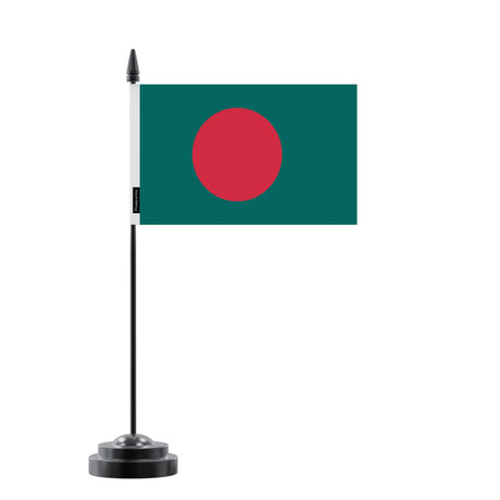 Drapeau de table bangladesh en polyester - pixelforma