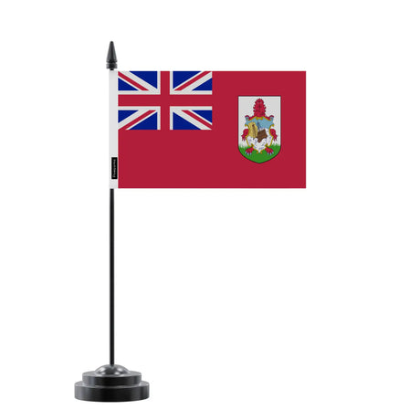 Drapeau de table bermudes en polyester - pixelforma