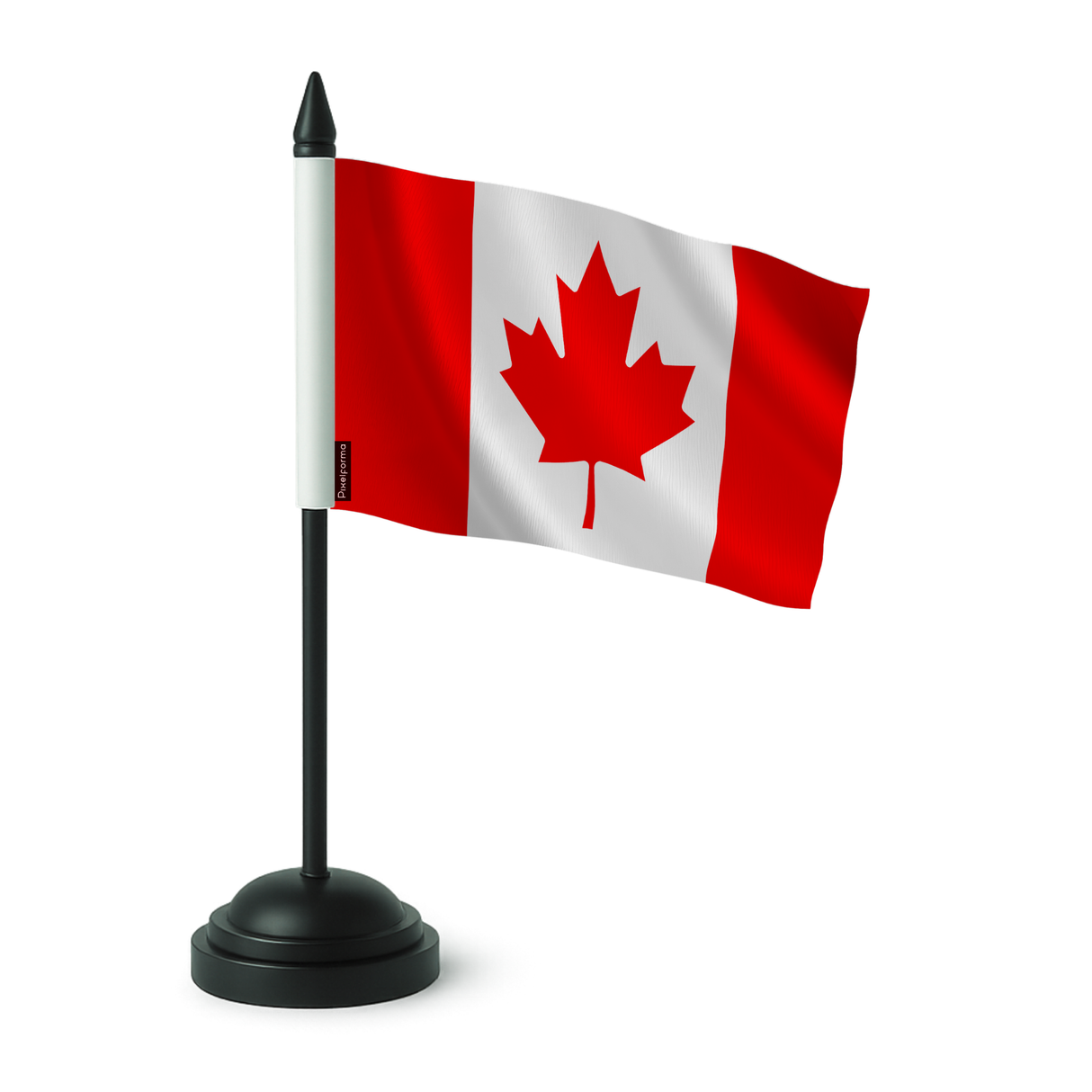 Drapeau de table canada en polyester - pixelforma