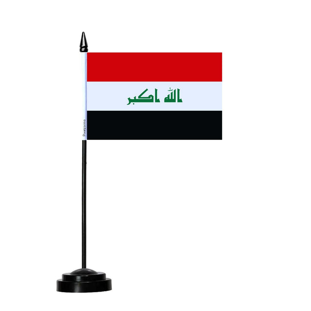 Drapeau de Table de l'Irak - Pixelforma