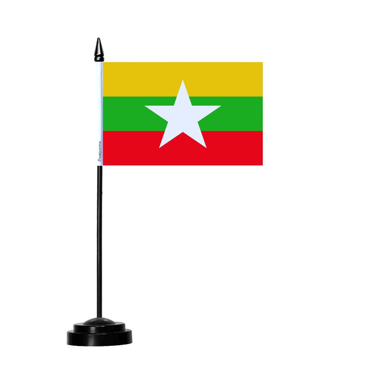 Drapeau de Table de la Birmanie - Pixelforma