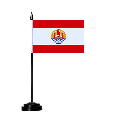 Drapeau de Table de la Polynésie française - Pixelforma