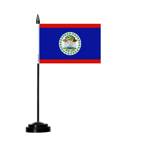 Drapeau de Table du Belize - Pixelforma