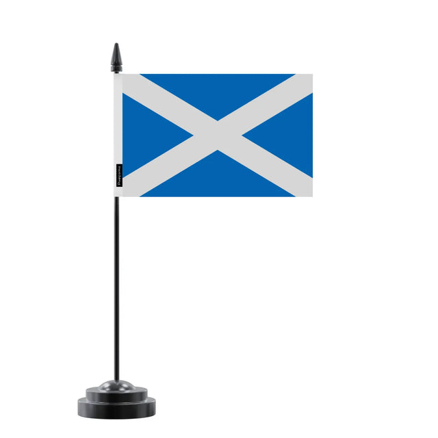Drapeau de table écosse en polyester - pixelforma