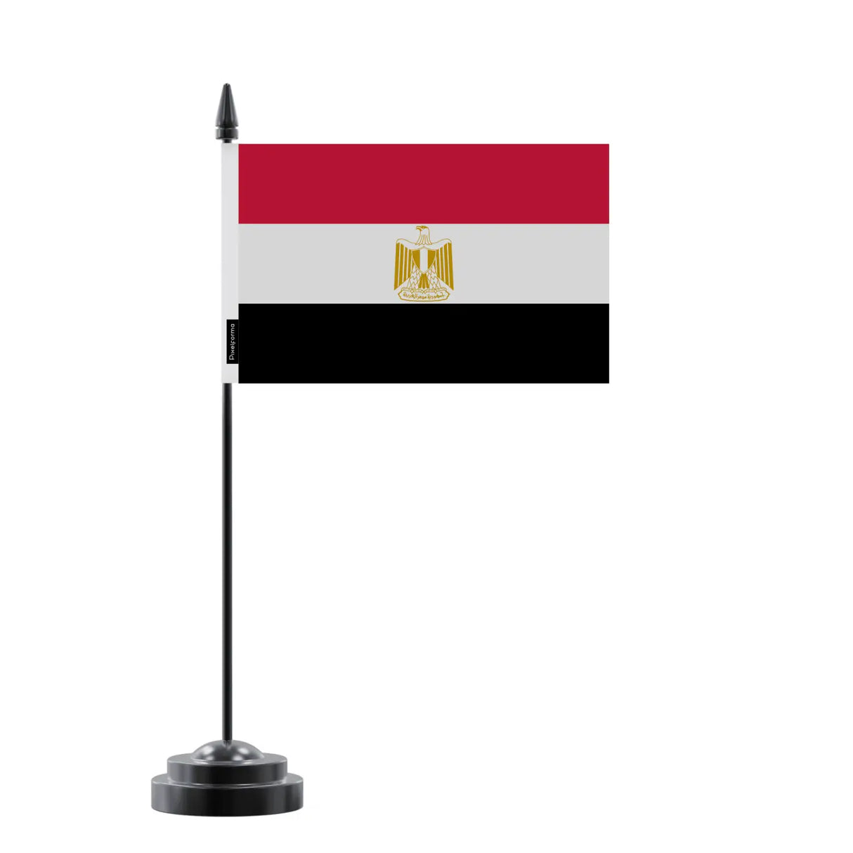 Drapeau de table égypte en polyester - pixelforma