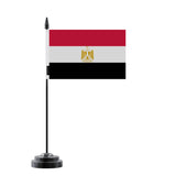 Drapeau de table égypte en polyester - pixelforma