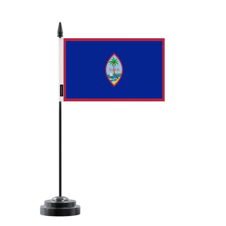 Drapeau de Table Guam en Polyester - Pixelforma 