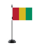 Drapeau de Table Guinée en Polyester - Pixelforma 