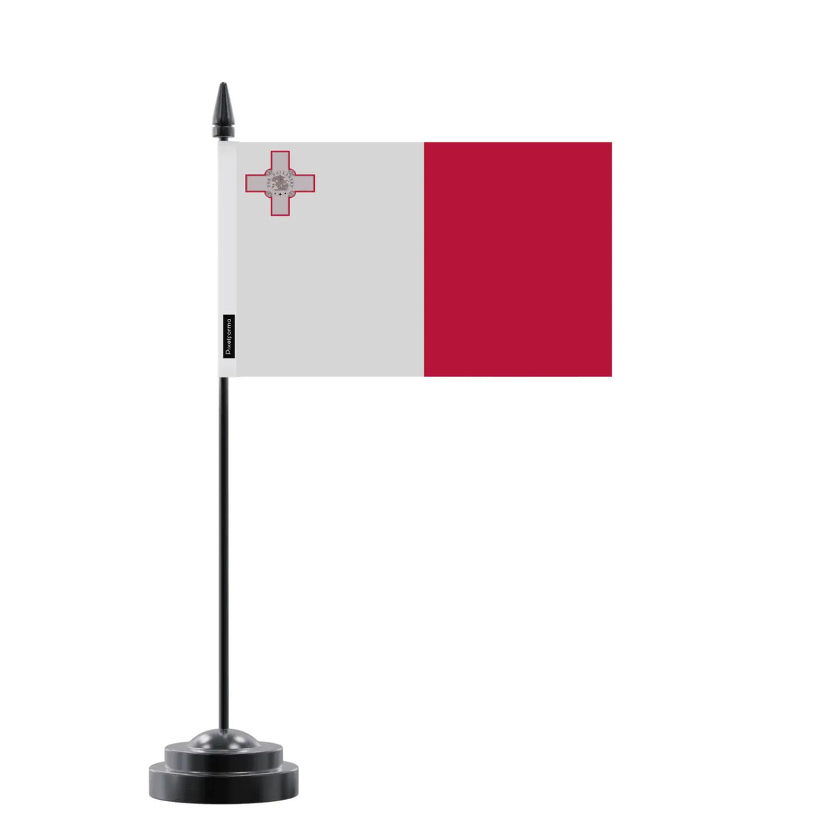Drapeau de table malte en polyester - pixelforma