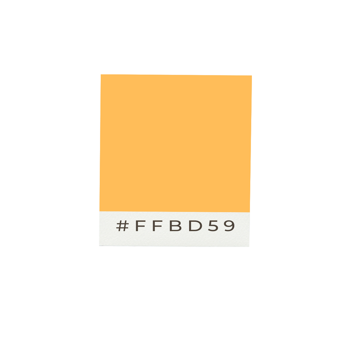 Drapeau de table orange clair en polyester - pixelforma