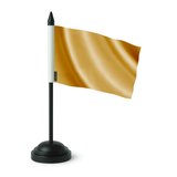 Drapeau de table orange en polyester - pixelforma