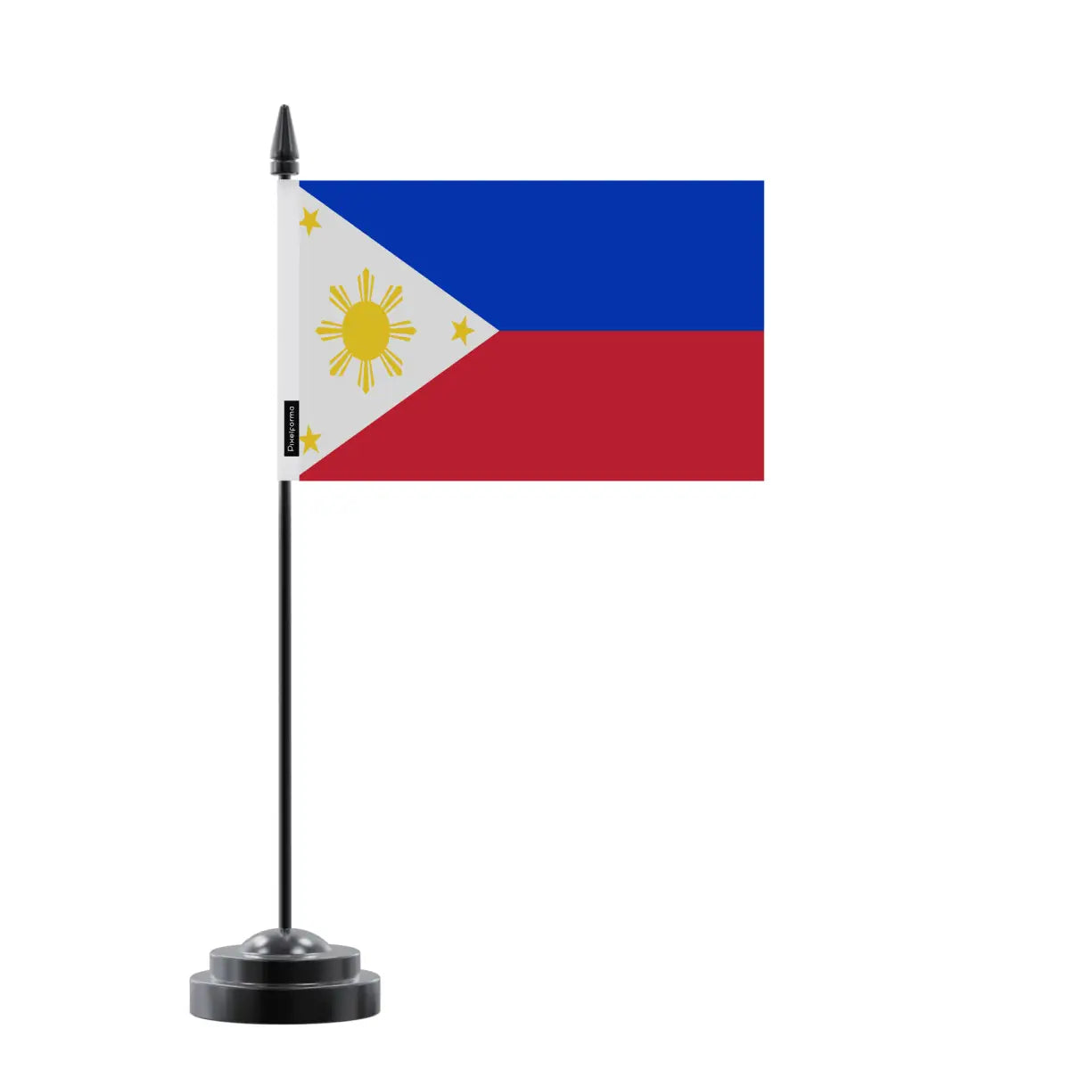 Drapeau de Table Philippines en Polyester - Pixelforma 