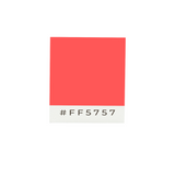Drapeau de table rouge clair en polyester - pixelforma