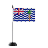 Drapeau de Table Territoire britannique de océan Indien en Polyester - Pixelforma 