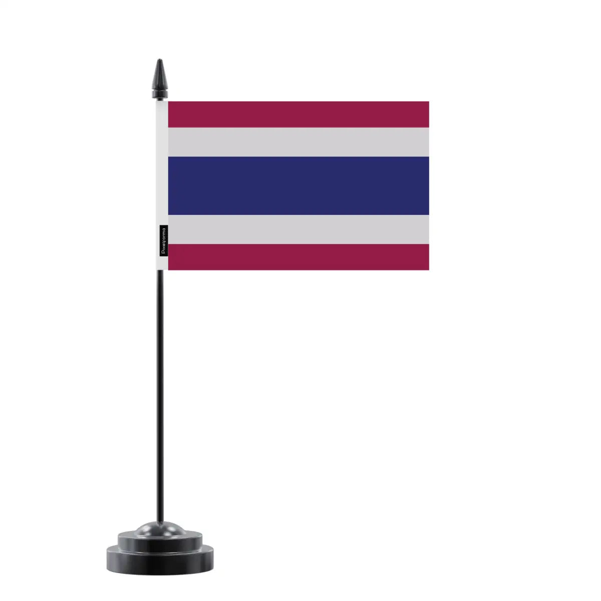 Drapeau de Table Thaïlande en Polyester - Pixelforma 